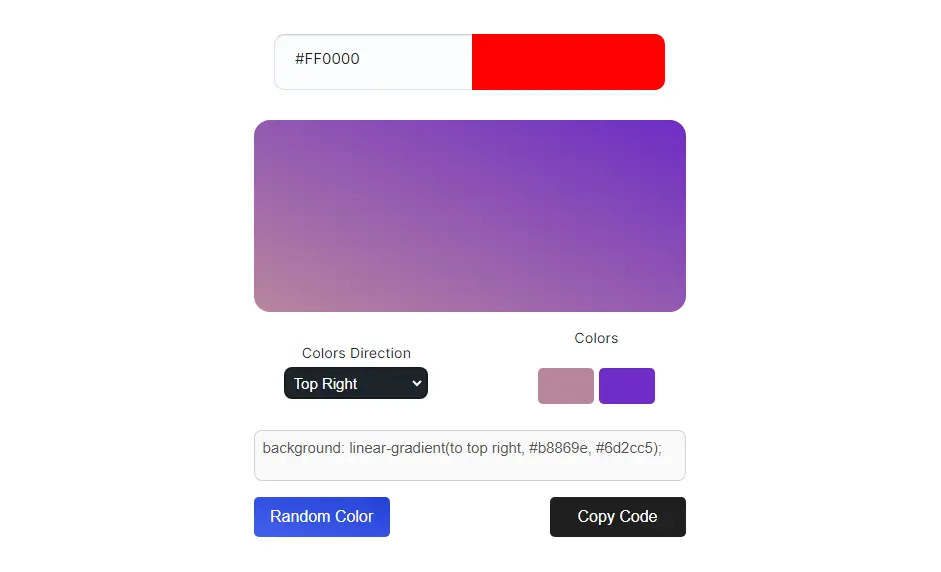 Color Picker Tool
